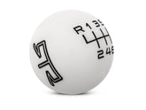 RTR Shift Knob (White/Black) for Mustang 2005-14 | #387316.  Available from NEMESISUK.COM
